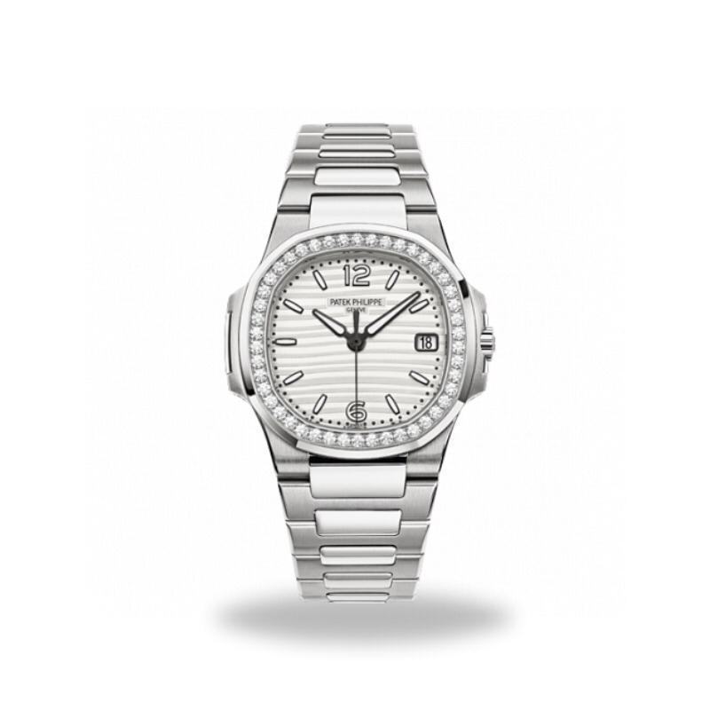Patek Philippe Nautilus White Dial Diamond