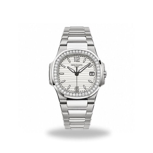 Patek Philippe Nautilus White Dial Diamond